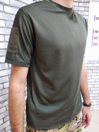 Летняя военная тактическая футболка 52 Хаки - изображение 3