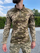 Військова тактична сорочка з довгим рукавом Убакс 48 Піксель - зображення 1
