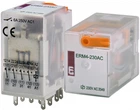 Проміжне реле 6A 4к 230V AC ERM4 з індикатором [2473011] ERM4-230ACL ETI