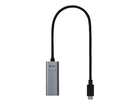 Adapter i-Tec USB Type-C do 2,5 Gb/s Ethernet 0,3 m Czarny (C31METAL25LAN) - obraz 2