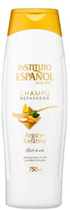 Відновлювальний шампунь Instituto Espanol Argan + Keratin Repairing Shampoo 750 мл (8411047160206) - зображення 1