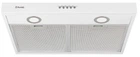 Витяжка пласка Perfelli PL 6002 W LED (550 м3/год, 3 швидк., кнопкове кер.) 261021
