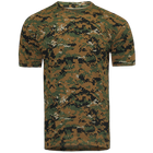 Футболка тактическая мужская летняя повседневная футболка для силовых структур S Marpat Brown TR_167S - изображение 6