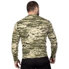 Лонгслив тактичечкий мужская футболка с длинным рукавом для силовых структур L ММ14 TR_6676L - изображение 4