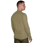 Лонгслів тактичний універсальний повсякденна футболка для занять спортом Хакі M TR_7105 (M) - зображення 4
