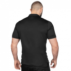Поло футболка тактическая полевая повседневная футболка для силовых структур XXXL Черный TR_1801XXXL - изображение 4