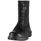 Берці польові зносостійкі черевики для силових структур KOMBAT 45 Чорний TR_377(45) - зображення 6