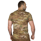Футболка мужская тактическая полевая повседневная футболка для спецсужб (XXXL) Multicam TR_7148 (XXXL) - изображение 4