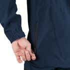 Куртка тактическая износостойкая легкая теплая куртка для спецслужб XS Синий TR_7005XS - изображение 10