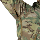 Куртка тактическая полевая износостойкая теплый верх для силовых структур XXL Multicam TR_0012 (XXL) - изображение 7