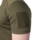 Футболка чоловіча тактична польова повсякденна футболка для спецсужб (M) Олива TR_7102 (M) - зображення 5