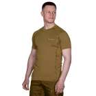 Футболка мужская тактическая полевая повседневная футболка для спецсужб (XL) Койот TR_7137 (XL) - изображение 2