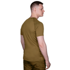 Футболка чоловіча тактична польова повсякденна футболка для спецсужб (XL) Койот TR_7137 (XL) - зображення 4