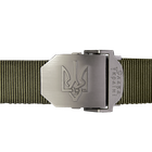 Ремінь тактичний розвантажувальний офіцерський портупея швидкозмінна 125см 5903 Олива TR_5903 - зображення 4