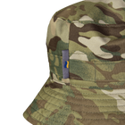 Панама тактическая универсальная маскировочный головной убор для спецслужб 58 Multicam TR_6692-58 - изображение 7