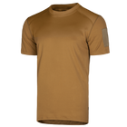 Футболка мужская тактическая полевая повседневная футболка для спецсужб XL Койот TR_5867XL - изображение 9