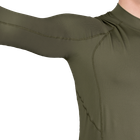 Лонгслив тактичечкий мужская футболка с длинным рукавом для силовых структур L Олива TR_7065L - изображение 5