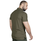 Поло футболка тактическая полевая повседневная футболка для силовых структур (XXL) Олива TR_7045(XXL) - изображение 4