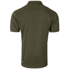 Поло тактическое мужское повседневная дышащая футболка для силовых структур KOMBAT XS Олива TR_2295XS - изображение 3