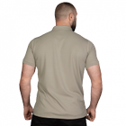 Поло тактичне чоловіче повсякденна футболка для силових структур KOMBAT XS Бежевий TR_958XS - зображення 4