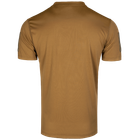 Футболка тактична чоловіча літня повсякденна футболка для силових структур XXL Койот TR_5867XXL - зображення 10