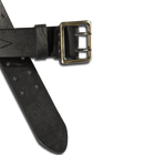 Ремінь тактичний розвантажувальний офіцерський швидкозмінна портупея см M Чорний TR_15M - зображення 3