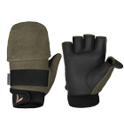 Рукавички тактичні польові універсальні рукавиці для мисливців та силових структур M Оліва TR_6606M - зображення 1