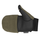 Рукавички тактичні польові універсальні рукавиці для мисливців та силових структур M Оліва TR_6606M - зображення 5