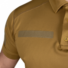 Поло футболка тактическая полевая повседневная футболка для силовых структур M Койот TR_5861M - изображение 7