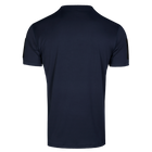 Футболка тактична чоловіча літня повсякденна футболка для силових структур L Синій TR_5914L - зображення 11