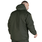 Куртка тактическая износостойкая легкая теплая куртка для спецслужб XS Олива TR_6557XS - изображение 4