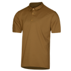 Поло футболка тактическая полевая повседневная футболка для силовых структур XS Койот TR_2347XS - изображение 1