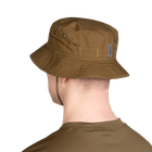 Панама тактическая универсальная маскировочный головной убор для спецслужб 60 Коричневый TR_556260 - изображение 3