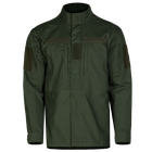 Китель тактичний польова статутна куртка для силових структур KOMBAT XL Олива TR_6526XL - зображення 5