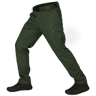 Штани тактичні чоловічі зносостійкі похідні штани для силових структур KOMBAT XXXL-Long Олива TR_6537XXXL-Long - зображення 1