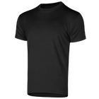Футболка чоловіча тактична польова повсякденна футболка для спецсужб S Чорний TR_1171S - зображення 1
