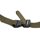 Ремінь тактичний розвантажувальний офіцерський портупея швидкозмінна 125см 5907 Олива TR_5907 - зображення 7