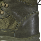 Ботинки тактические мужские износостойкие полевые берцы для силовых структур 44 Олива TR_6586-44 - изображение 7