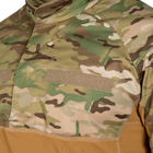 Рубашка тактическая полевая износостойкая летне-весенняя рубашка KOMBAT XXXL Multicam/Койот TR_7072XXXL - изображение 8