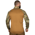 Рубашка боевая тактическая дышащая рубашка для специальных подразделений UBACS XL Multicam/Койот TR_7131(XL) - изображение 4