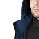 Куртка тактическая полевая износостойкая теплый верх для силовых структур XXXL Синий TR_7005XXXL - изображение 8