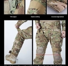 Тактичні штани мультикам з наколінниками ЗСУ камуфляж XL - зображення 3