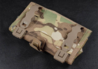 Нагрудний тактичний підсумок-платформа для телефону на систему MOLLE армійське спорядження - зображення 4