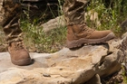 Берцы тактические. Мужские ультралёгкие боєвые ботинки Maxsteel Hi-legs Coyote 45 (297мм) коричневые - изображение 7