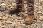 Берцы тактические. Мужские ультралёгкие боєвые ботинки Maxsteel Hi-legs Coyote 46 (304мм) коричневые - изображение 3