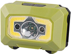 Светодиодный фонарь налобный Eurolamp 3W COB Red Light 3 х ААА Зеленый (HL-3W(green))