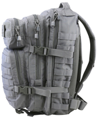 Рюкзак тактичний KOMBAT UK Hex-Stop Small Molle Assault Pack, сірий, 28л - изображение 2