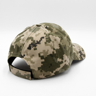 Тактическая кепка пустышка, тактическая бейсболка пиксель one size, камуфляжная бейсболка ЗСУ (ВСУ) - изображение 3