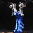 Професійна рогатка SV з лазерним прицілом + рівень + 600 кульок Синій (sv0762600bl) - зображення 5