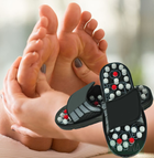 Акупунктурні лікувальні масажні тапочки NAZIM масажер для ніг із шипами розмір 42-43 - зображення 8